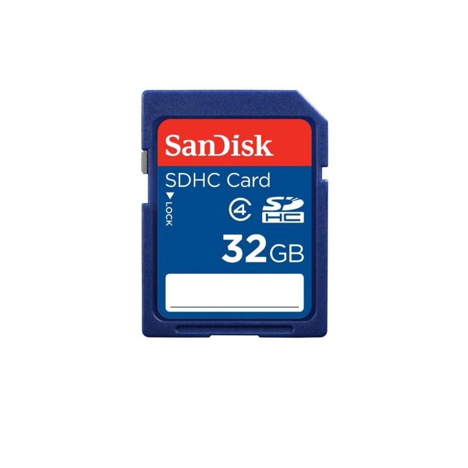 Card SanDisk SDHC, 32 GB, Class 4, Albastru fotografia produsului