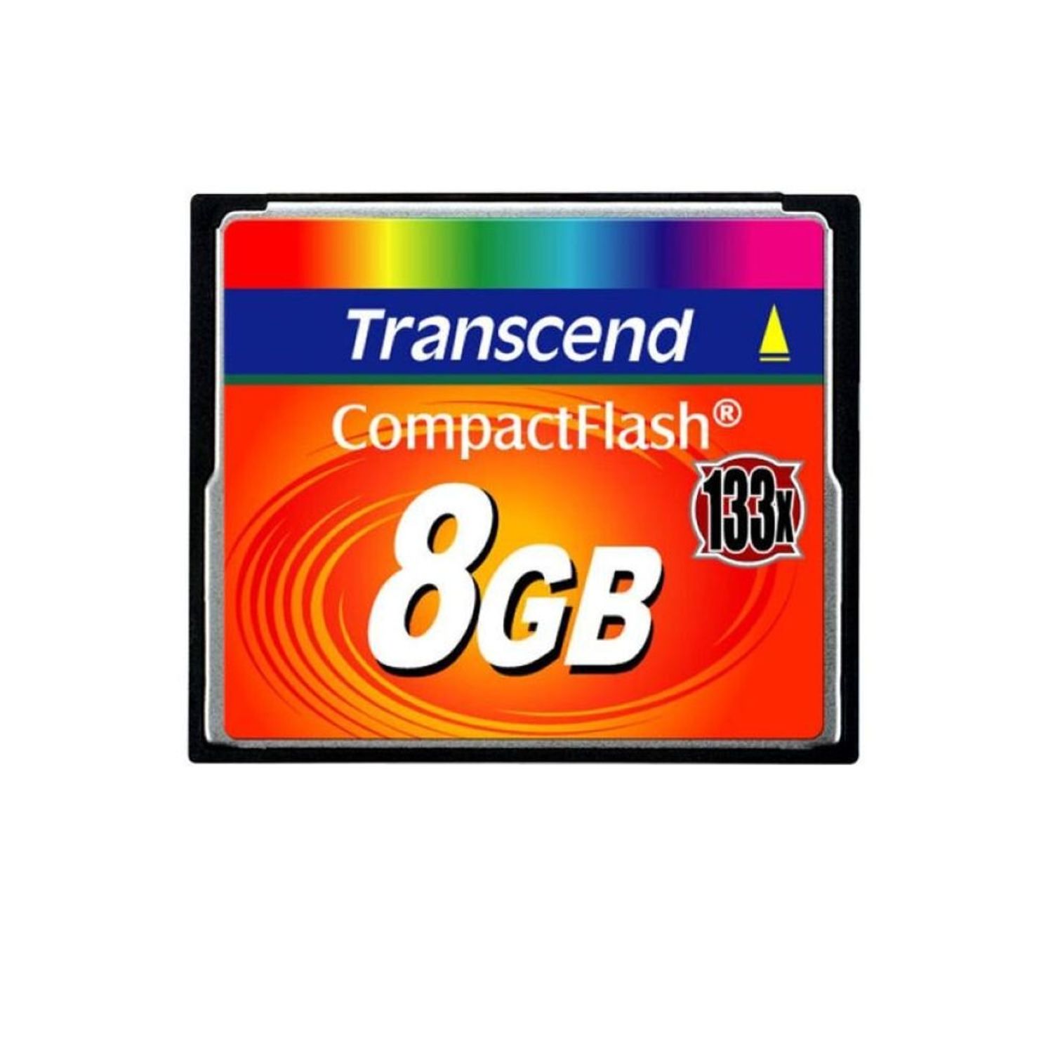 Card Transcend CF, 8 GB, Rata Transfer 133x, Negru fotografia produsului