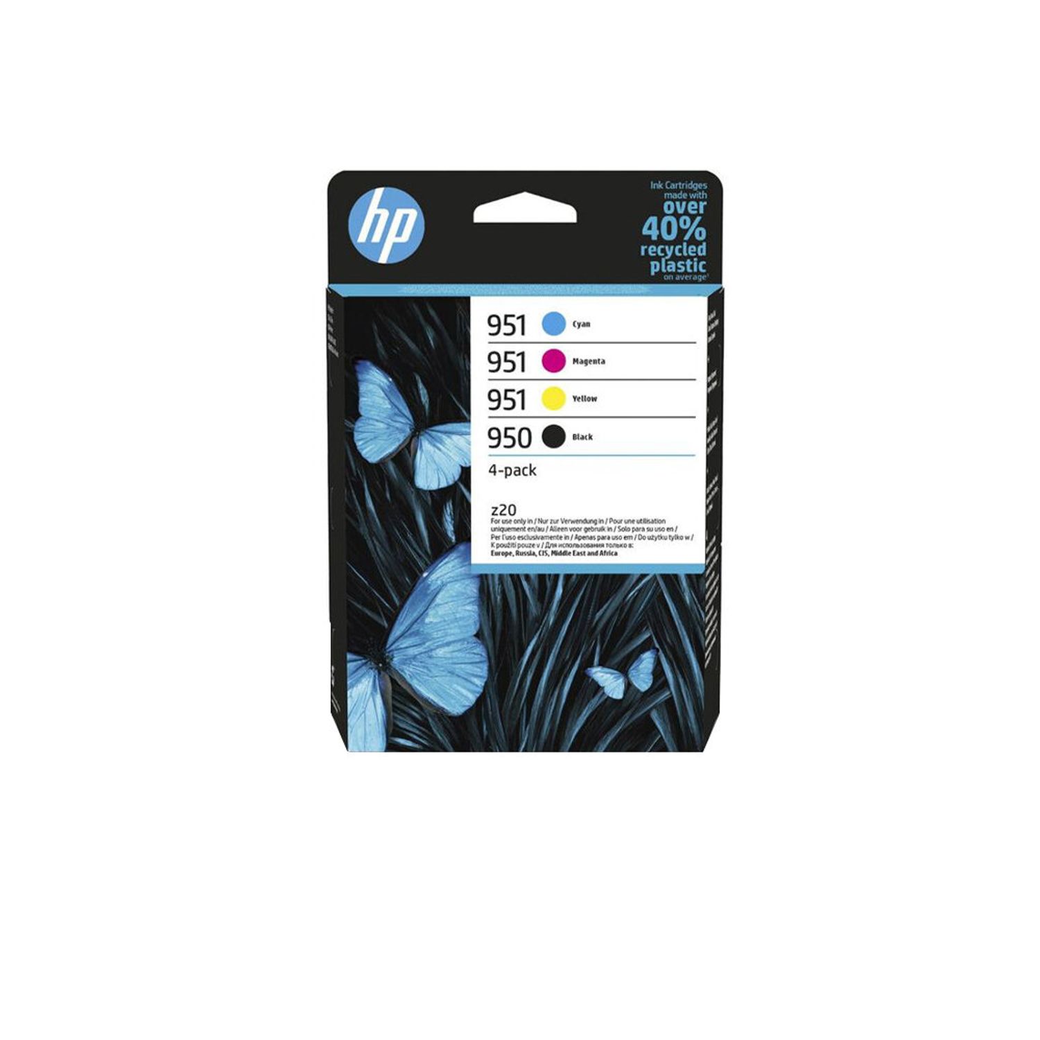 Cartus cerneala HP 950 Negru/ 951 Tri-Color, Multicolor fotografia produsului