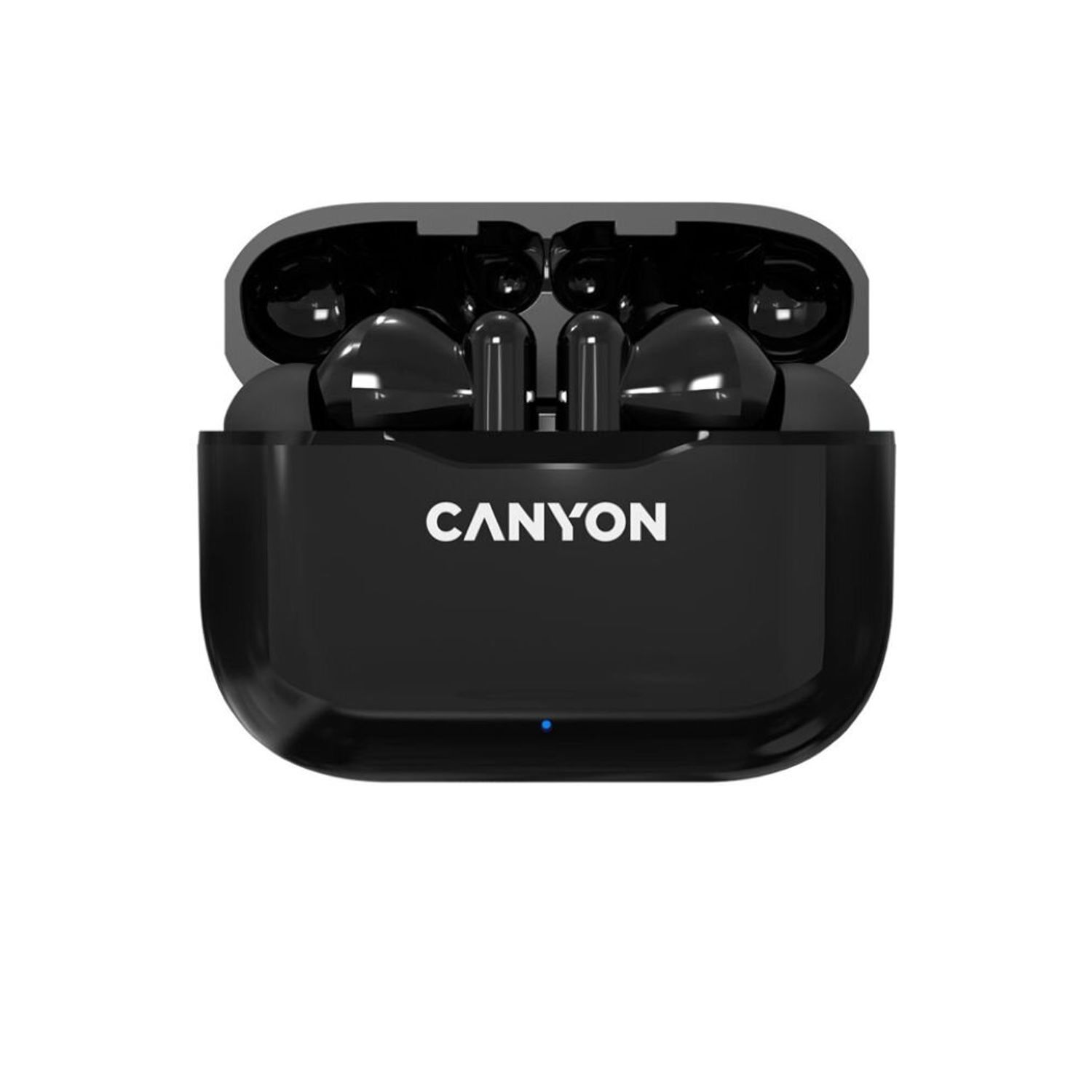 Casti Stereo Canyon CNE-CBTHS3B, Bluetooth, microfon, V5.0, Negru fotografia produsului View 2 L