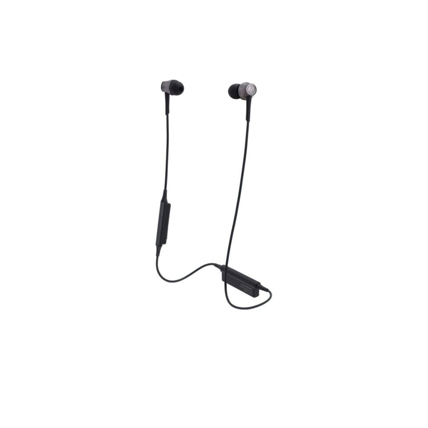 Casti Stereo Audio Technica ATH-CKR55BT, Bluetooth, Mircofon, control volum, Negru fotografia produsului