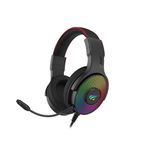 Casti Gaming Havit H2028U, microfon, iluminare RGB, USB (Negru) fotografia produsului