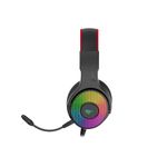 Casti Gaming Havit H2028U, microfon, iluminare RGB, USB (Negru) fotografia produsului View 5 S