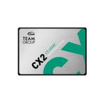 SSD Team Group CX2 Classic, 512 GB, 2.5 inch, SATA III, Negru fotografia produsului