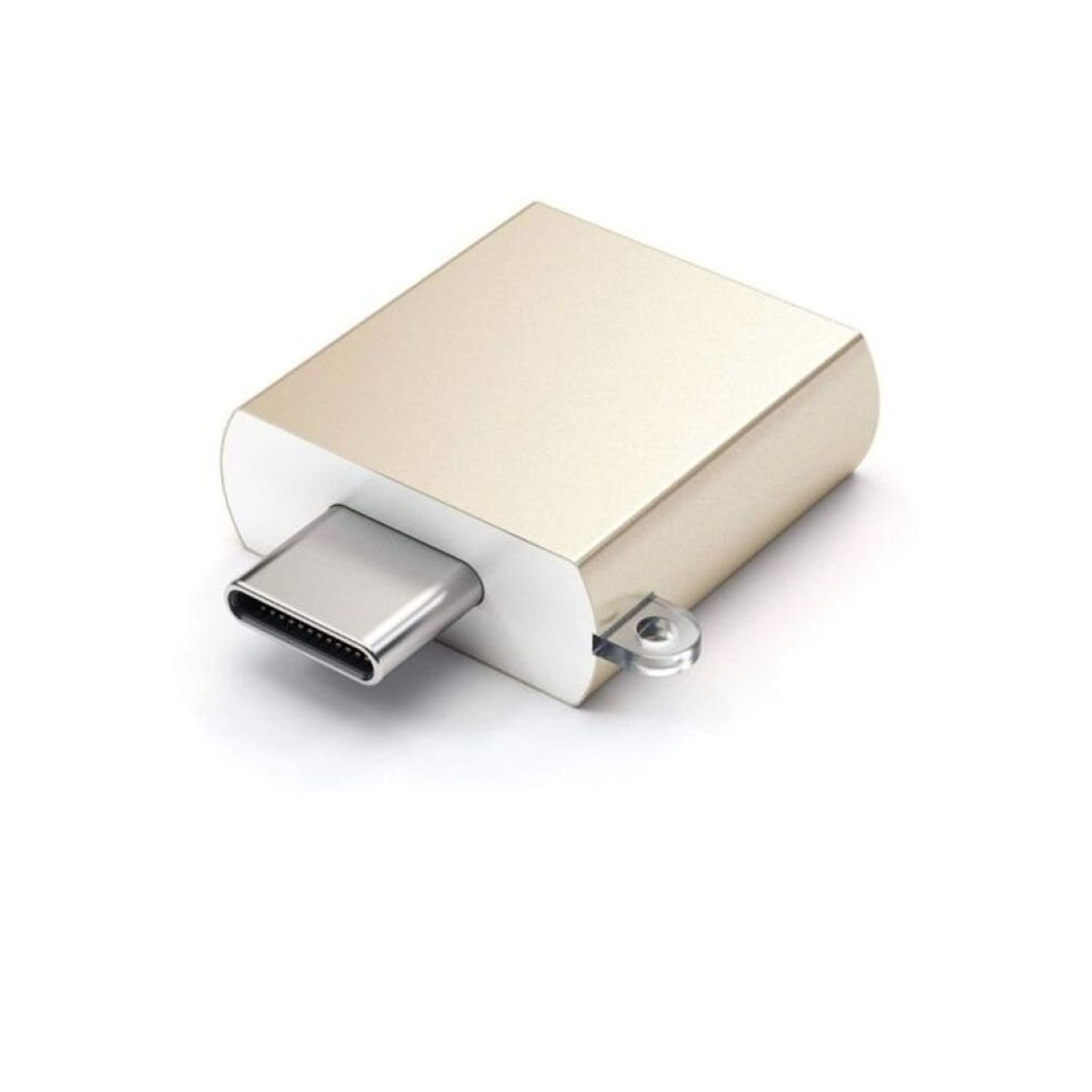 Adaptor Satechi ST-TCUAG, USB-A, USB-C, Auriu fotografia produsului View 2 L