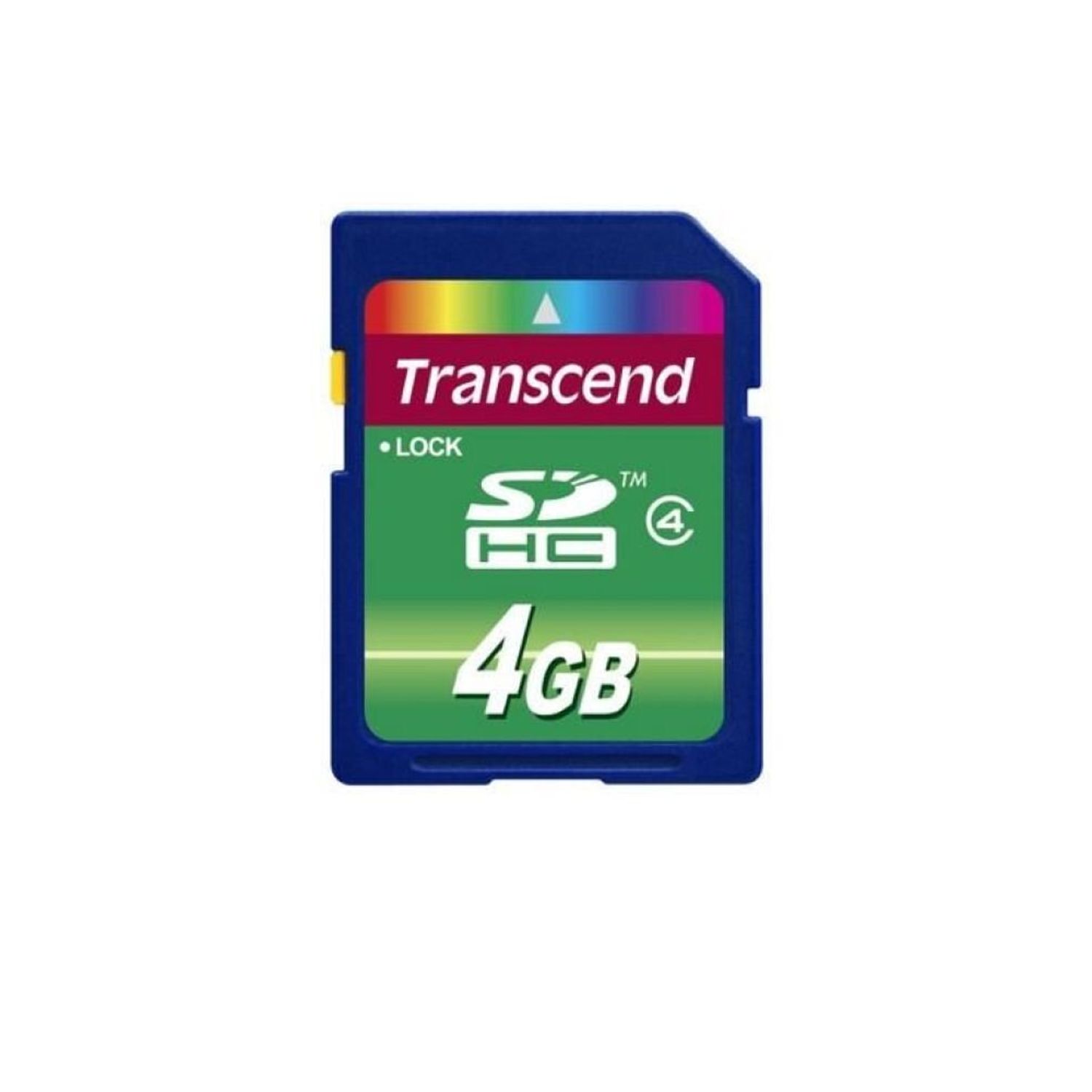 Card de memorie Transcend TS4GSDHC4, SDHC, 4 GB, Clasa 4, Albastru fotografia produsului