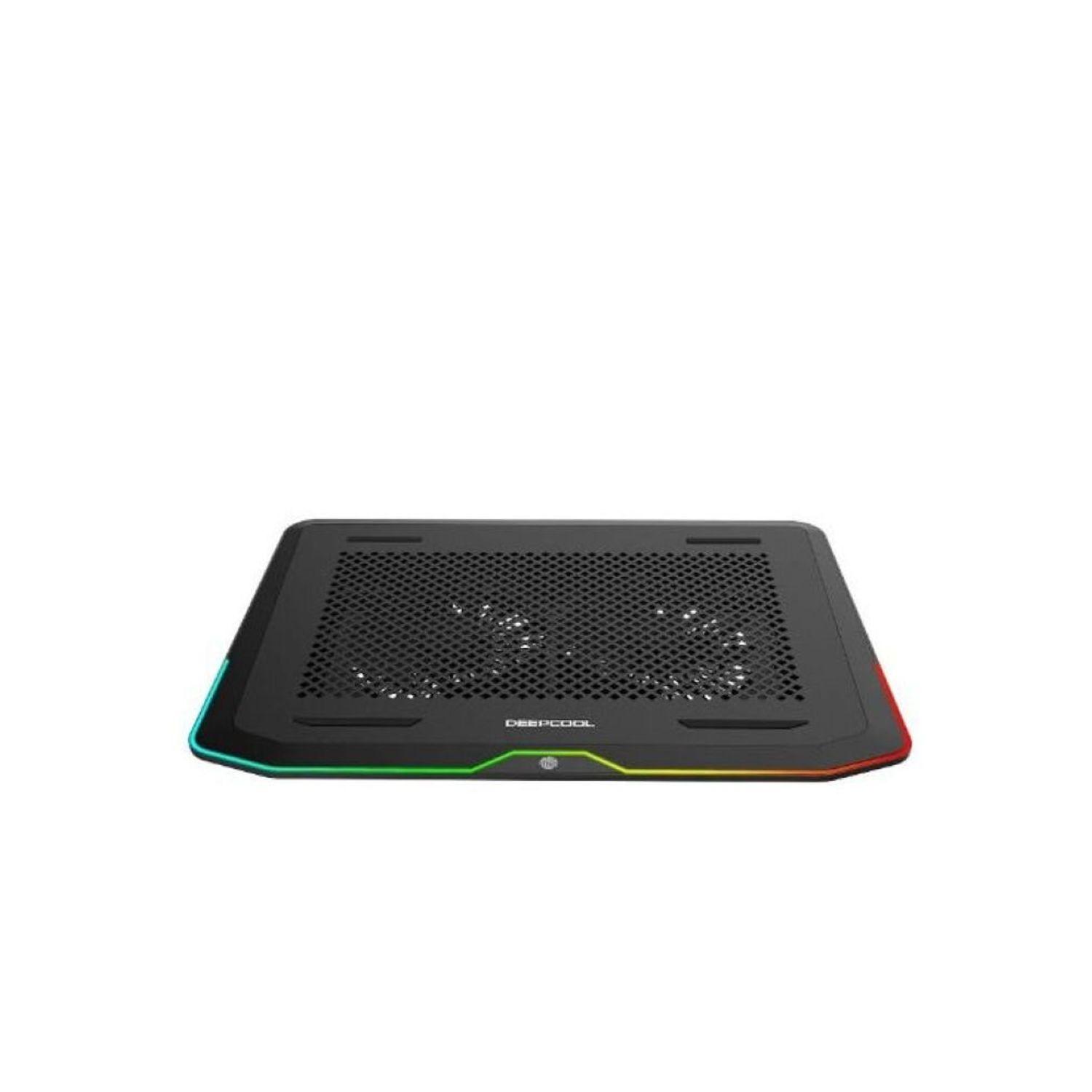 Cooler laptop Deepcool N80, 17.3 inch, iluminare RGB, 2x USB 3.0, Negru fotografia produsului View 3 L