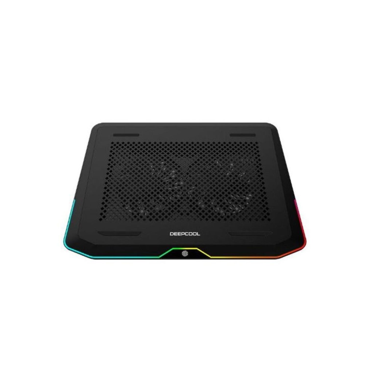 Cooler laptop Deepcool N80, 17.3 inch, iluminare RGB, 2x USB 3.0, Negru fotografia produsului View 2 L