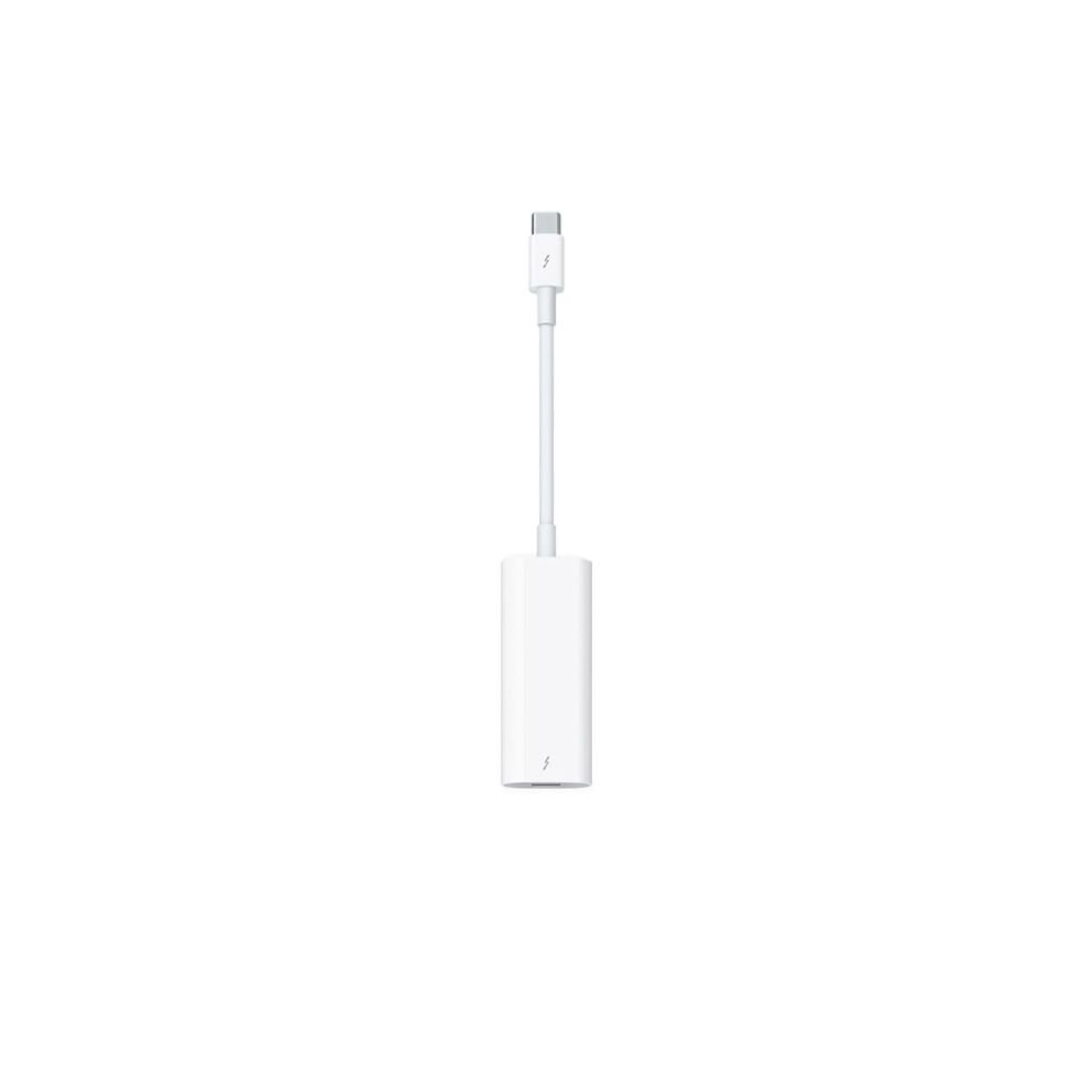Adaptor Apple mmel2zm/a, Thunderbolt 3 (USB-C) - Thunderbolt 2, Alb fotografia produsului