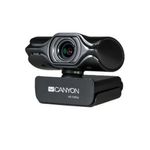 Camera web Canyon CNS-CWC6N, 2K QHD 30fps, USB, 3.2 MP, Tripod inclus, Negru fotografia produsului View 3 S