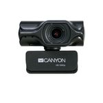 Camera web Canyon CNS-CWC6N, 2K QHD 30fps, USB, 3.2 MP, Tripod inclus, Negru fotografia produsului