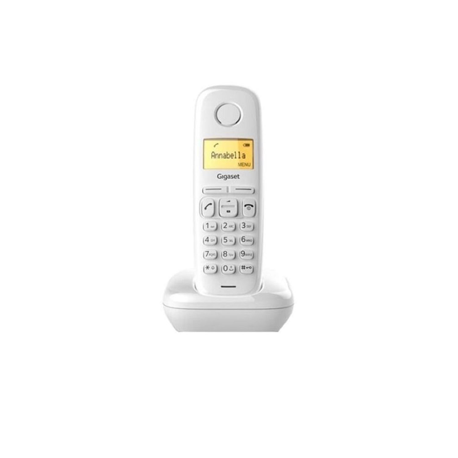 Telefon DECT Gigaset A170, Caller ID, fara fir, Alb fotografia produsului