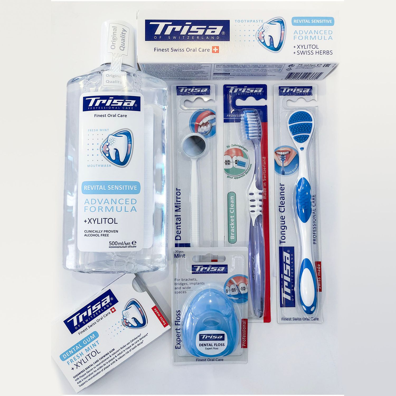 Pachet Sensitive Bracket Clean Trisa fotografia produsului
