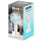 Mini ventilator portabil (de mana) Zass ZPF 01 fotografia produsului View 5 S