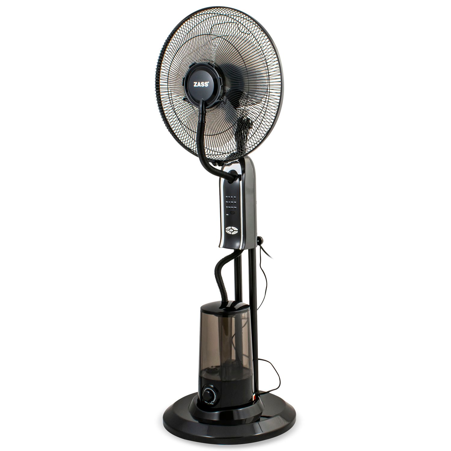 Ventilator cu telecomanda si pulverizare apa Zass ZMF 02 NEGRU fotografia produsului View 2 L