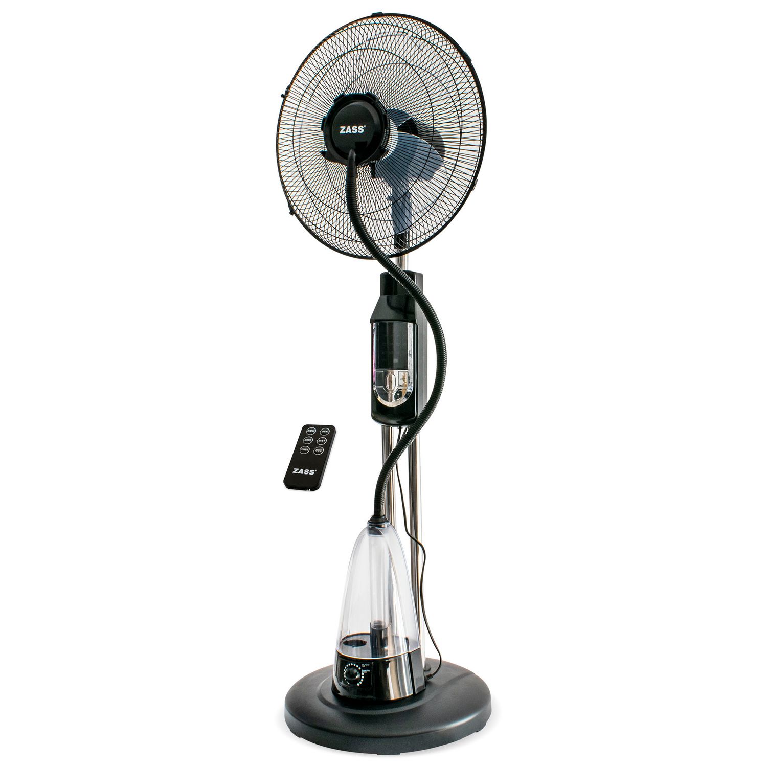 Ventilator de interior multi-functional cu pulverizare Zass ZMF 04 fotografia produsului View 5 L