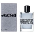 Zadig & Voltaire This is Him! Vibes of Freedom, Apa de Toaleta, Barbati, 100 ml fotografia produsului