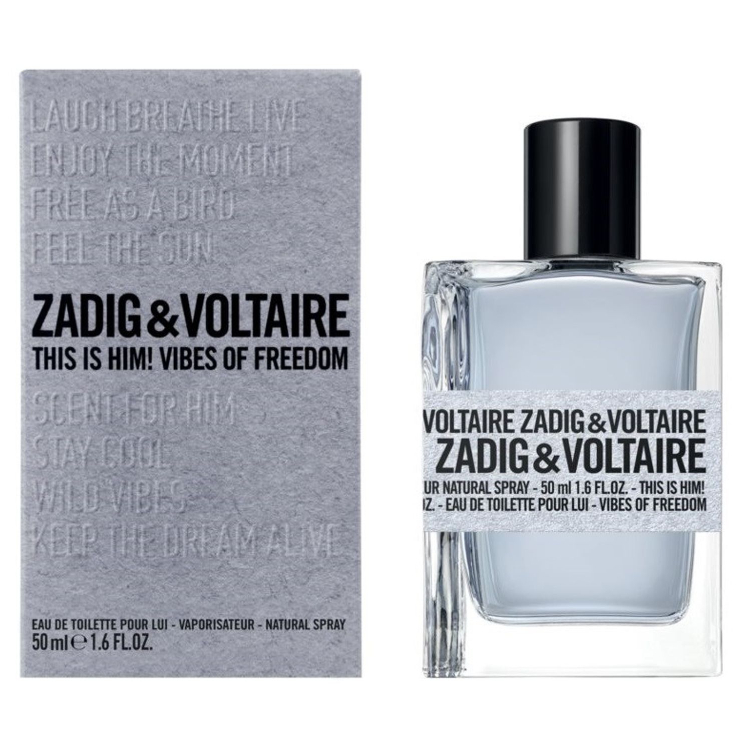 Zadig & Voltaire This is Him! Vibes of Freedom, Apa de Toaleta, Barbati, 100 ml fotografia produsului