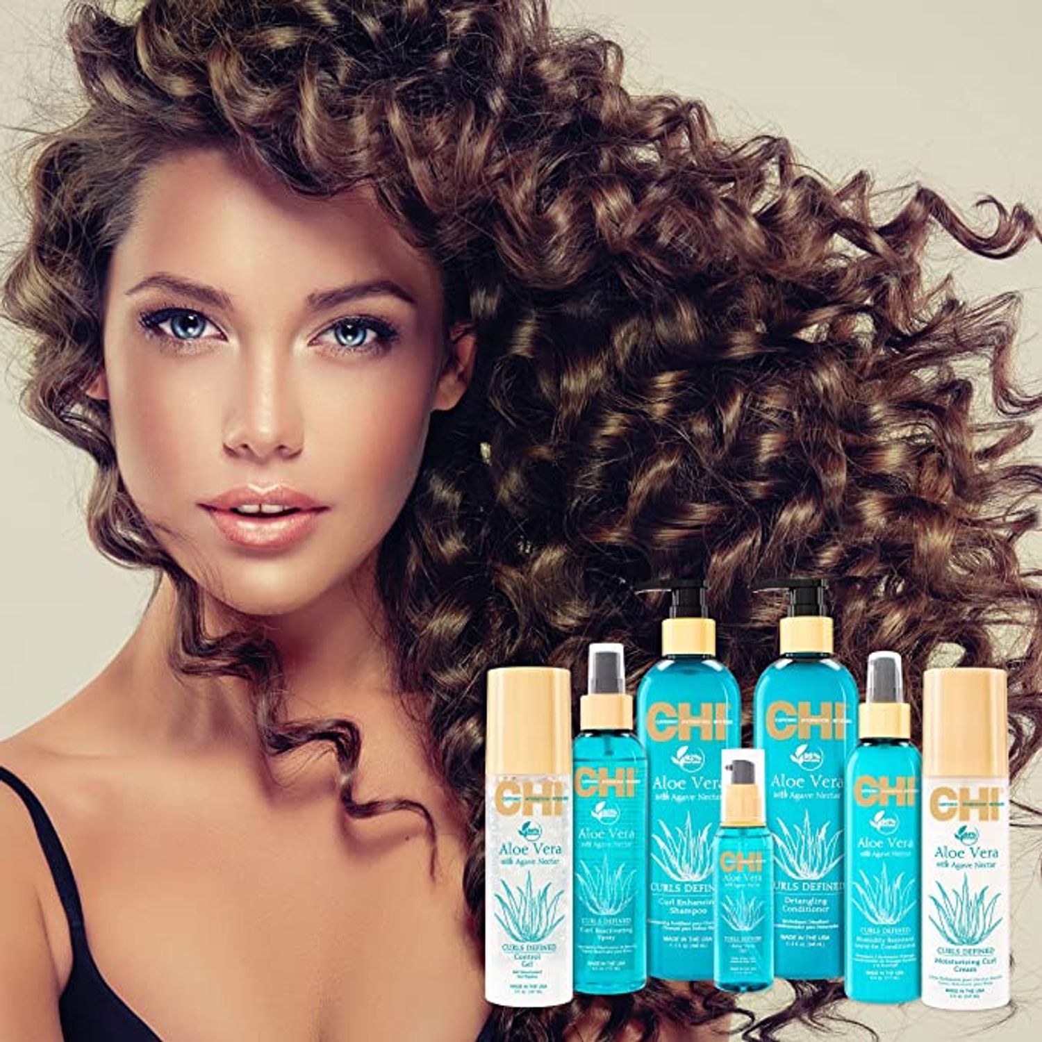 Spray pentru revitalizarea buclelor Chi, Aloe Vera, 177 ml fotografia produsului View 3 L