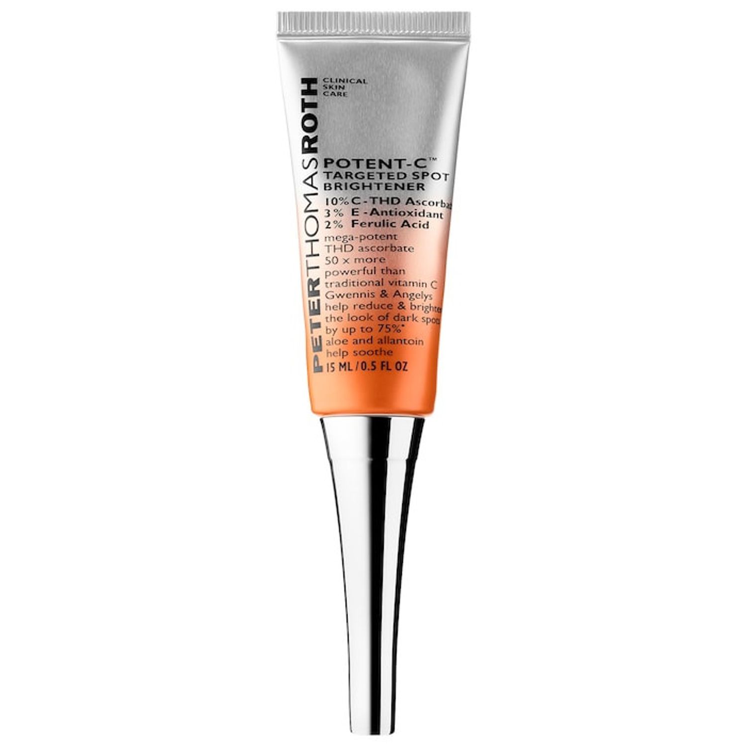 Iluminator pentru pete Peter Thomas Roth Potent-C Targeted Spot Brightener 15 Ml fotografia produsului