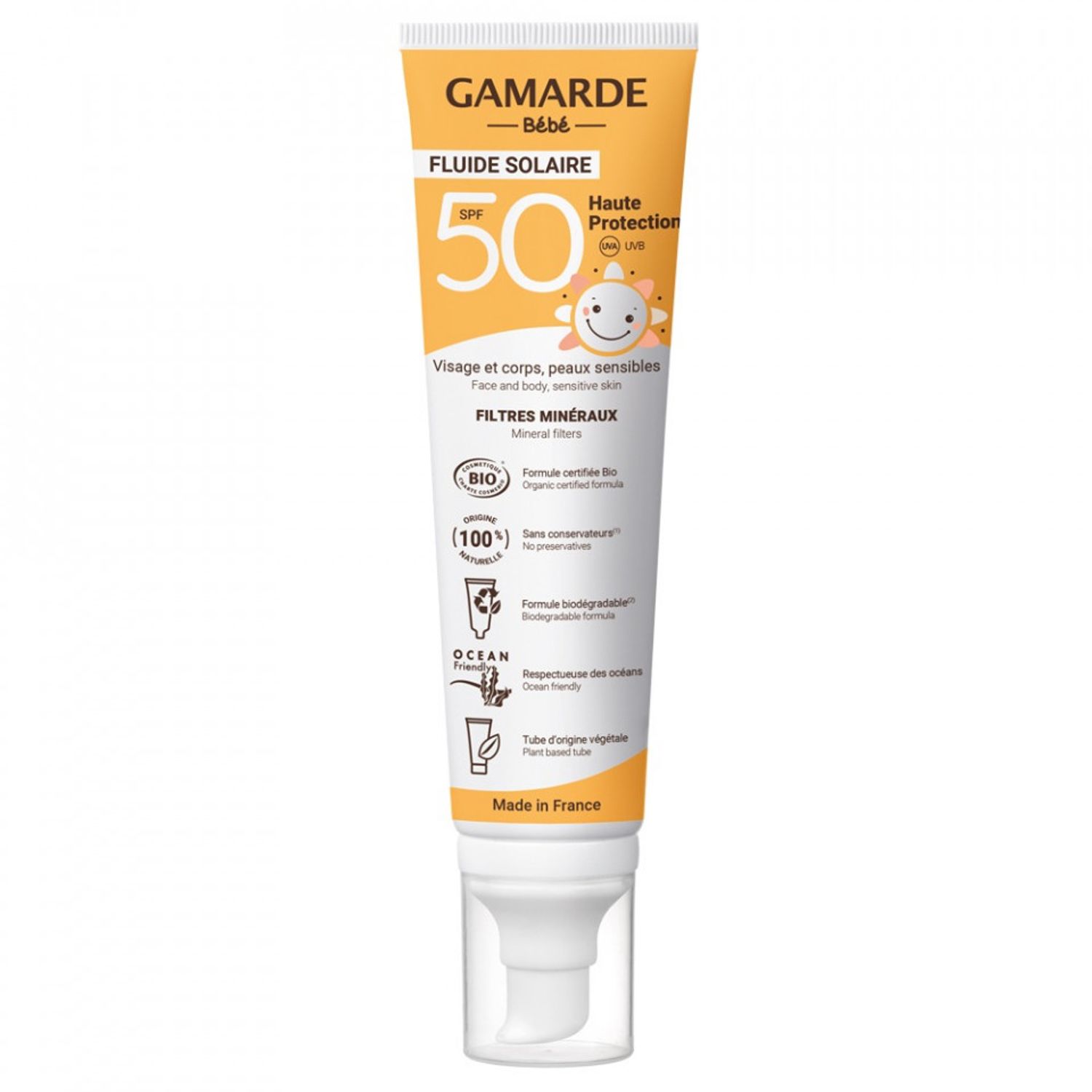 Crema protectie solara pentru bebelusi cu SPF50 Gamarde , 100 ml fotografia produsului