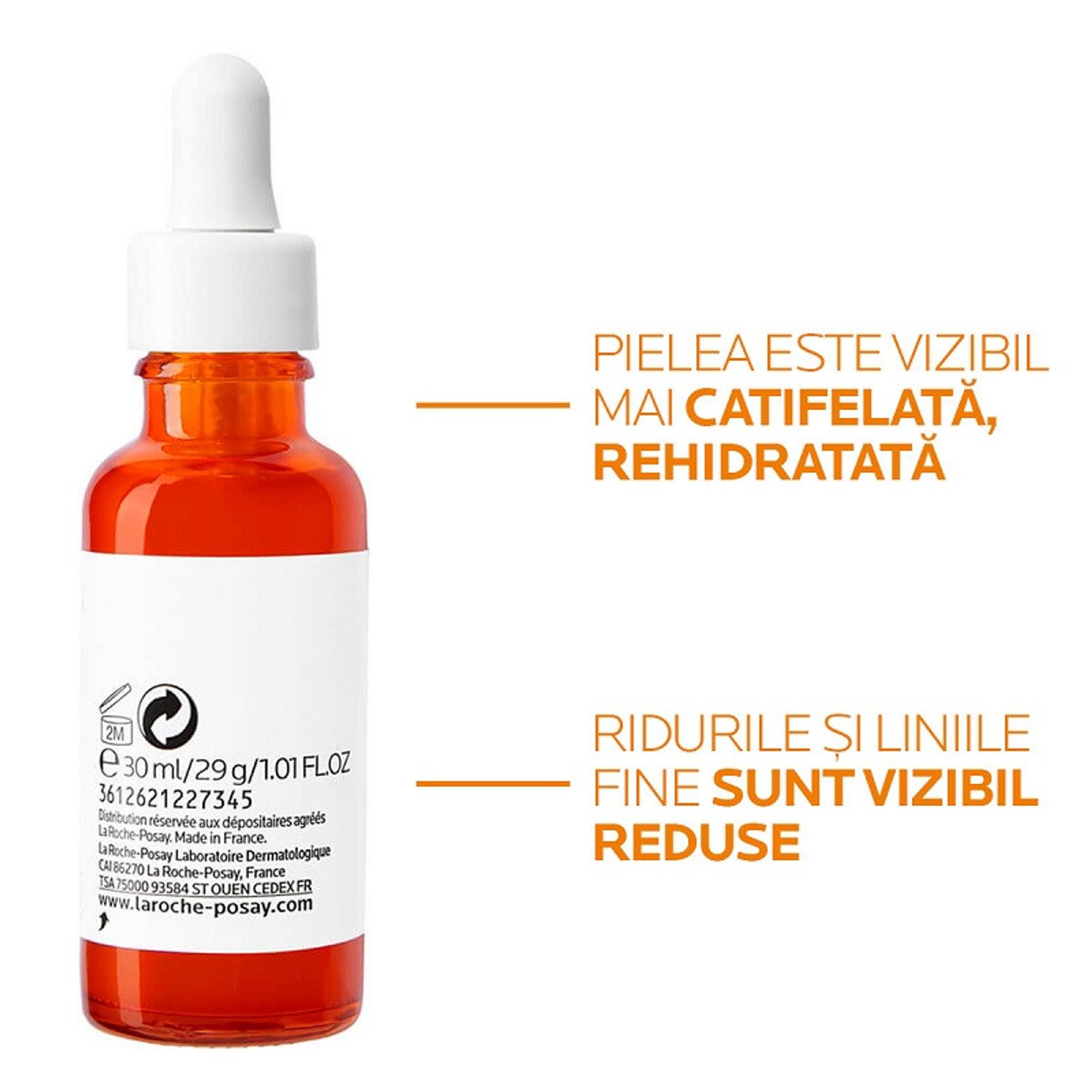 Serum antioxidant cu Vitamina C10 Pura La Roche-Posay, 30 ml fotografia produsului View 2 L
