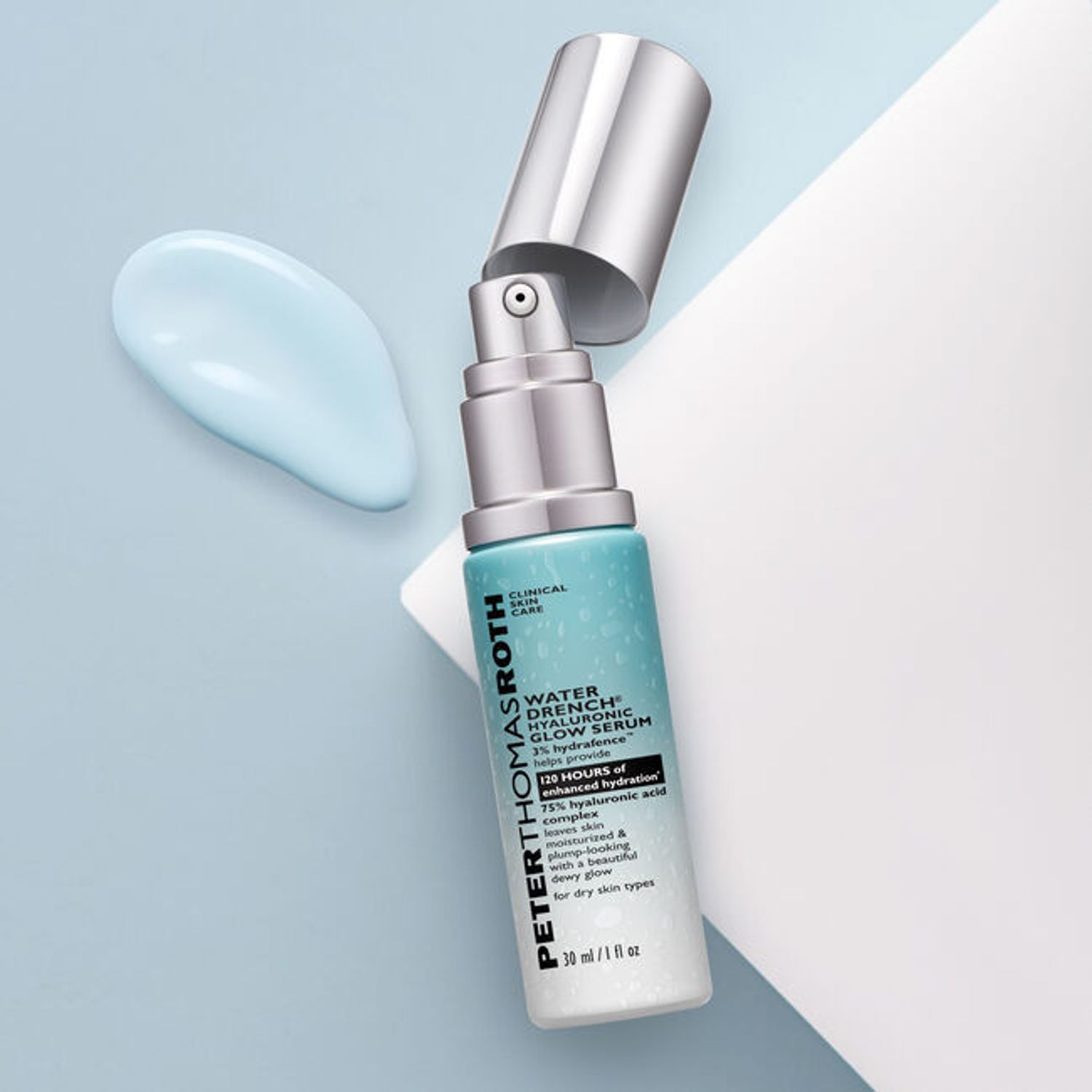 Ser cu acid hialuronic Peter Thomas Roth Water Drench Hyaluronic Glow Serum 30 Ml fotografia produsului View 2 L