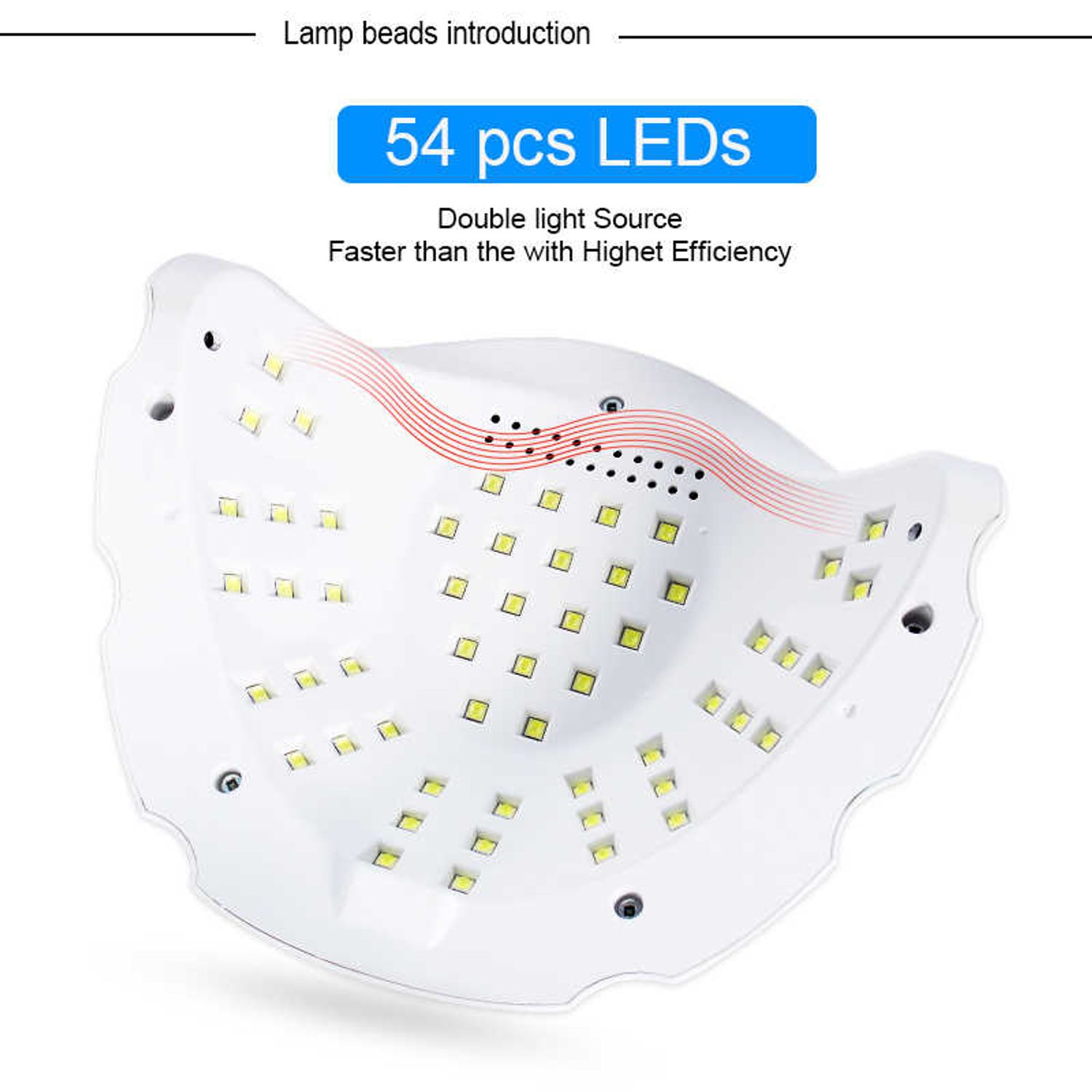 Lampa unghii UV LED 168w SUN F16 display, senzor, timer fotografia produsului View 3 L