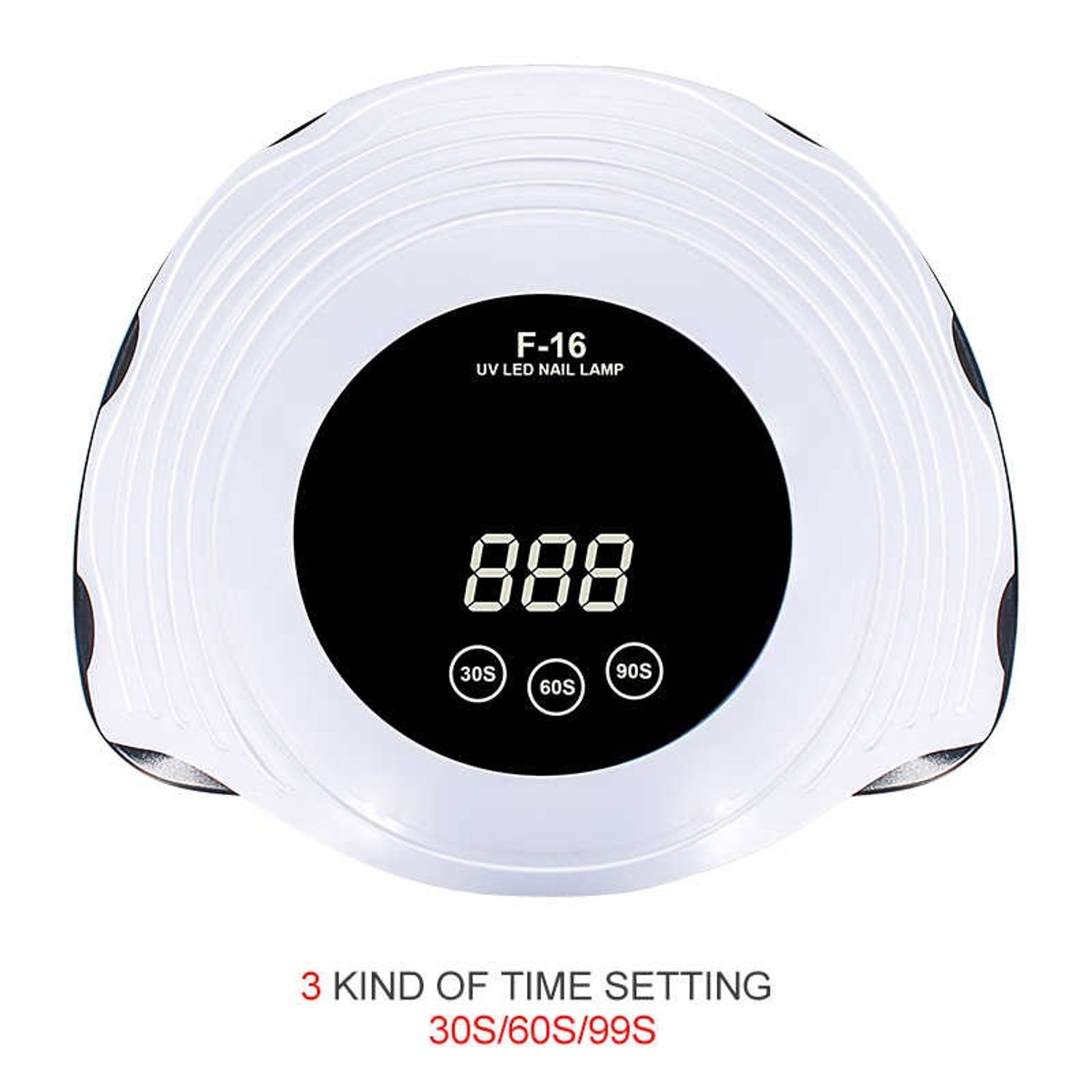 Lampa unghii UV LED 168w SUN F16 display, senzor, timer fotografia produsului View 4 L