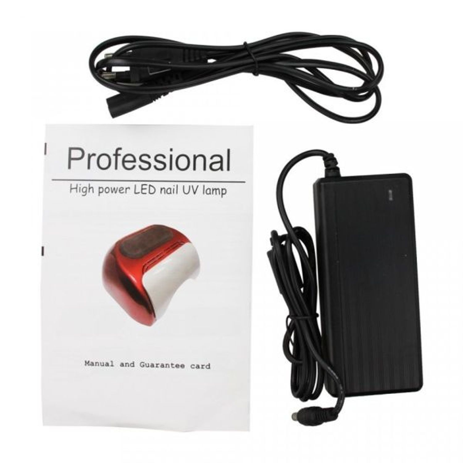 Lampa CCFL pentru unghii, 48 W, Alb fotografia produsului View 5 L