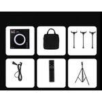 Ring Light led 52cm, cu trepied, 3suporti, 4 usb, telecomanda fotografia produsului View 4 S