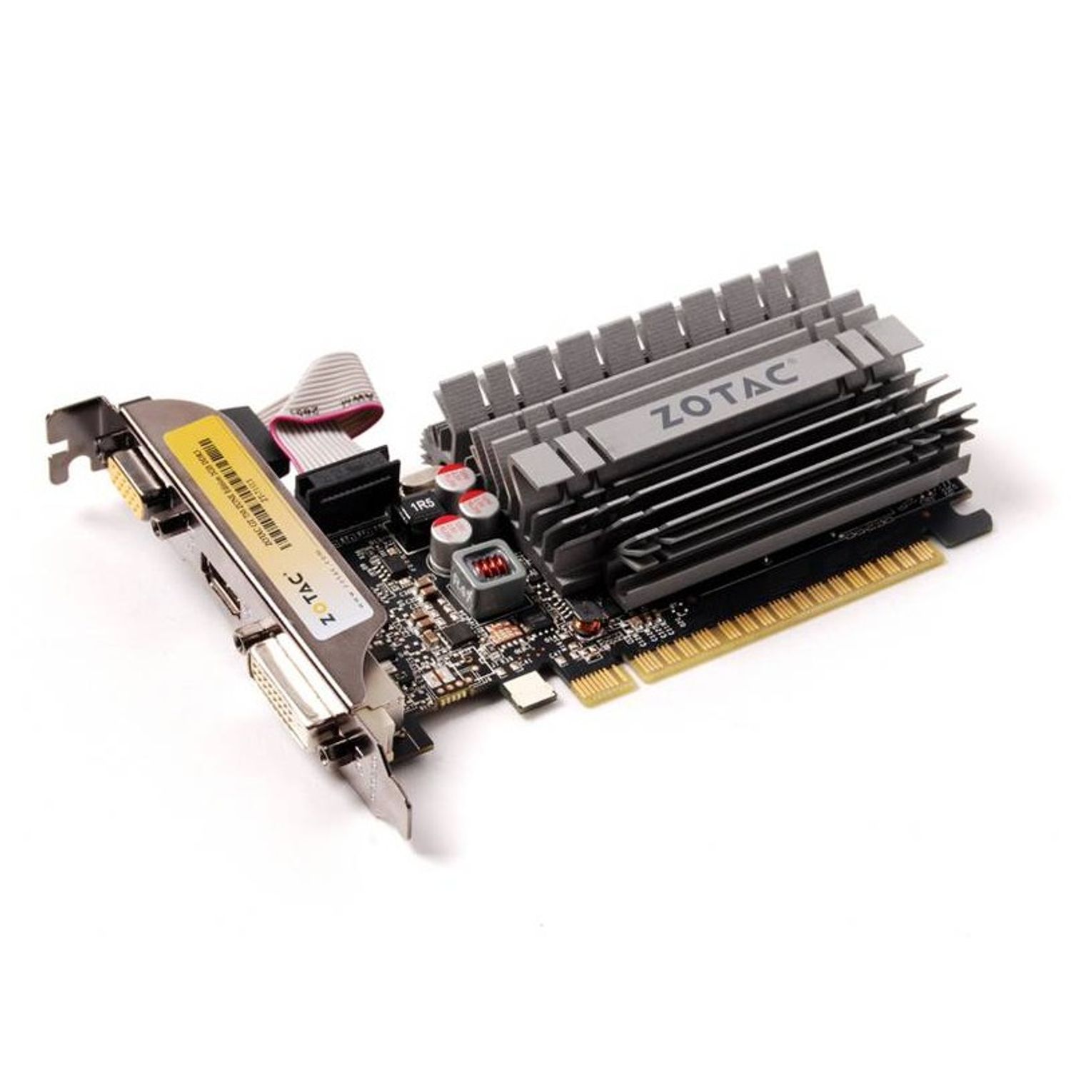 Placa video Zotac GeForce GT 730 Zone Edition 2GB DDR3 64-bit low profile bracket fotografia produsului View 3 L