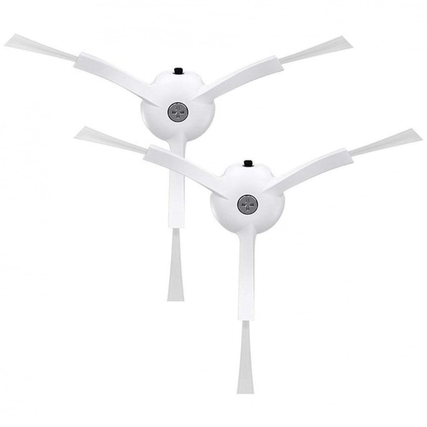 Set 2 perii laterale originale Xiaomi Roborock 2 S5, S55, Alb fotografia produsului