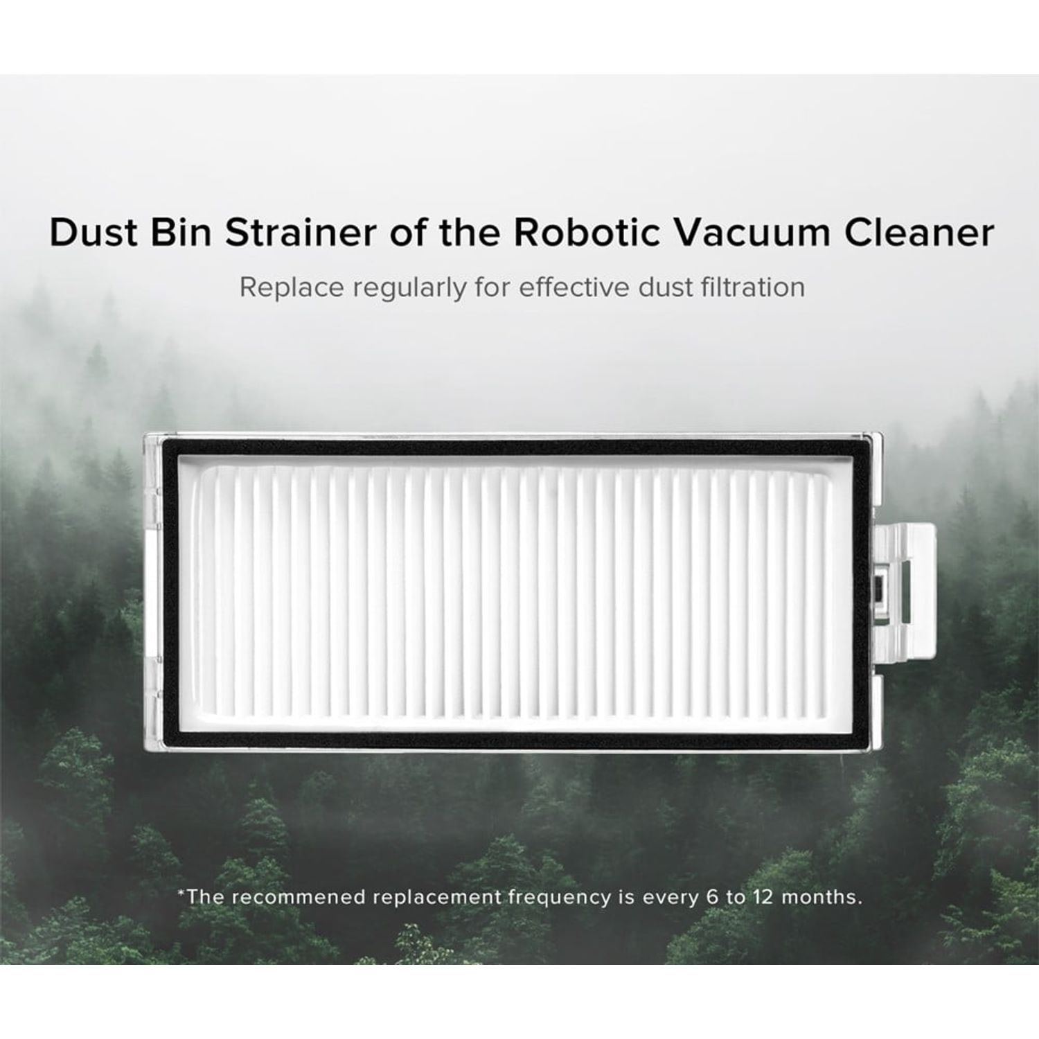 Set 2 filtre lavabile pentru aspiratorul robot Roborock Q7 MAX+ fotografia produsului View 4 L