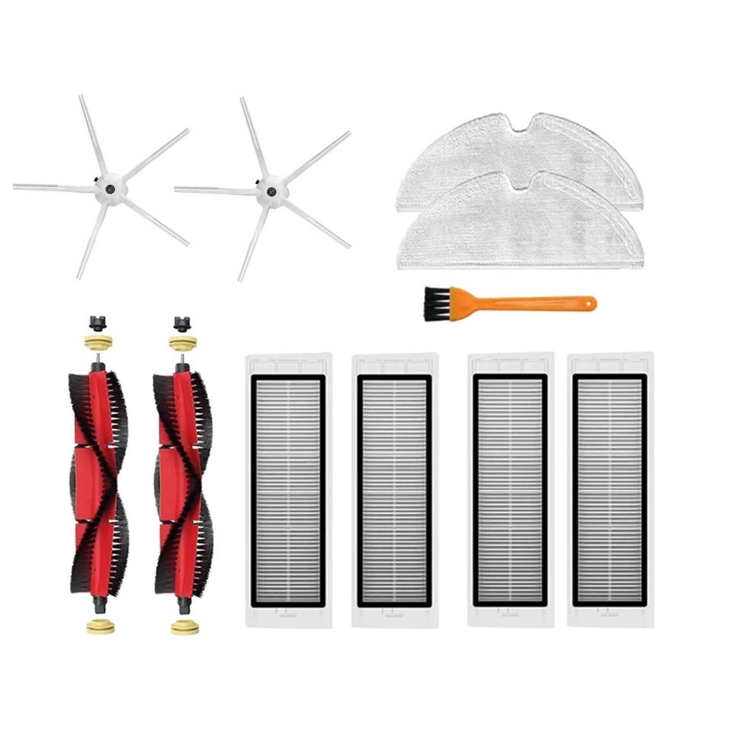 Set 11 accesorii compatibile cu Roborock S6 Max, S6 Pure, S6, S5 Max, E4, E5, Alb fotografia produsului