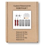 Set 11 accesorii compatibile cu Xiaomi Roborock S6 Max, S6 Pure, S6, S5 Max, E4, E5, Negru fotografia produsului View 2 S