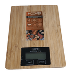 Cantar de bucatarie, Hoomei, 5 Kg, Digital, Display LCD, Lemn fotografia produsului