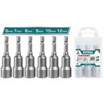 Set chei Total - 6buc, 1/4" hex - 65mm - TOTAL - Set 6chei -1/4" hex - 65mm fotografia produsului