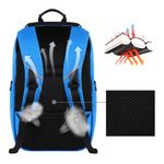 Rucsac pentru drumetie cu panou solar, 46x31cm, eR D L fotografia produsului View 4 S