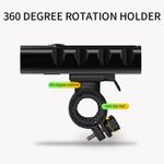 Set far reincarcabil USB cu baterie externa si stop ruby cu baterii , aliaj aluminiu fotografia produsului View 6 S