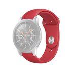 Curea silicon compatibil Samsung Galaxy Active, rosu , 20mm  eR D L fotografia produsului View 3 S