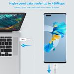 Cablu de date si incarcare rapida Type-C la Type-C, eR D L fotografia produsului View 5 S