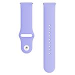 Curea silicon compatibil Samsung Galaxy Active, pastel violet , 20mm  eR D L fotografia produsului