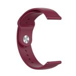 Curea silicon compatibil Samsung Galaxy Active, visiniu , 20mm  eR D L fotografia produsului