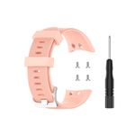 Curea silicon compatibil Garmin Forerunner 45/45S , 25 mm , roz  eR D L fotografia produsului