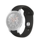 Curea silicon compatibil Samsung Galaxy Active, negru, 20mm, eR D L fotografia produsului View 3 S