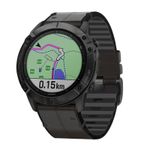 Curea piele exterior si silicon interior compatibila Garmin Fenix 6X, 26mm  eR D L fotografia produsului View 4 S