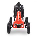 Kart cu pedale si roti din cauciuc Olympus Rosu fotografia produsului View 2 S