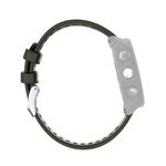 Curea silicon compatibila Garmin Forerunner 245 verde inchis  eR D L fotografia produsului View 3 S