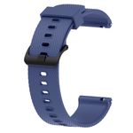 Curea ceas silicon compatibil Garmin Vivoactive 3 , albastru inchis  eR D L fotografia produsului